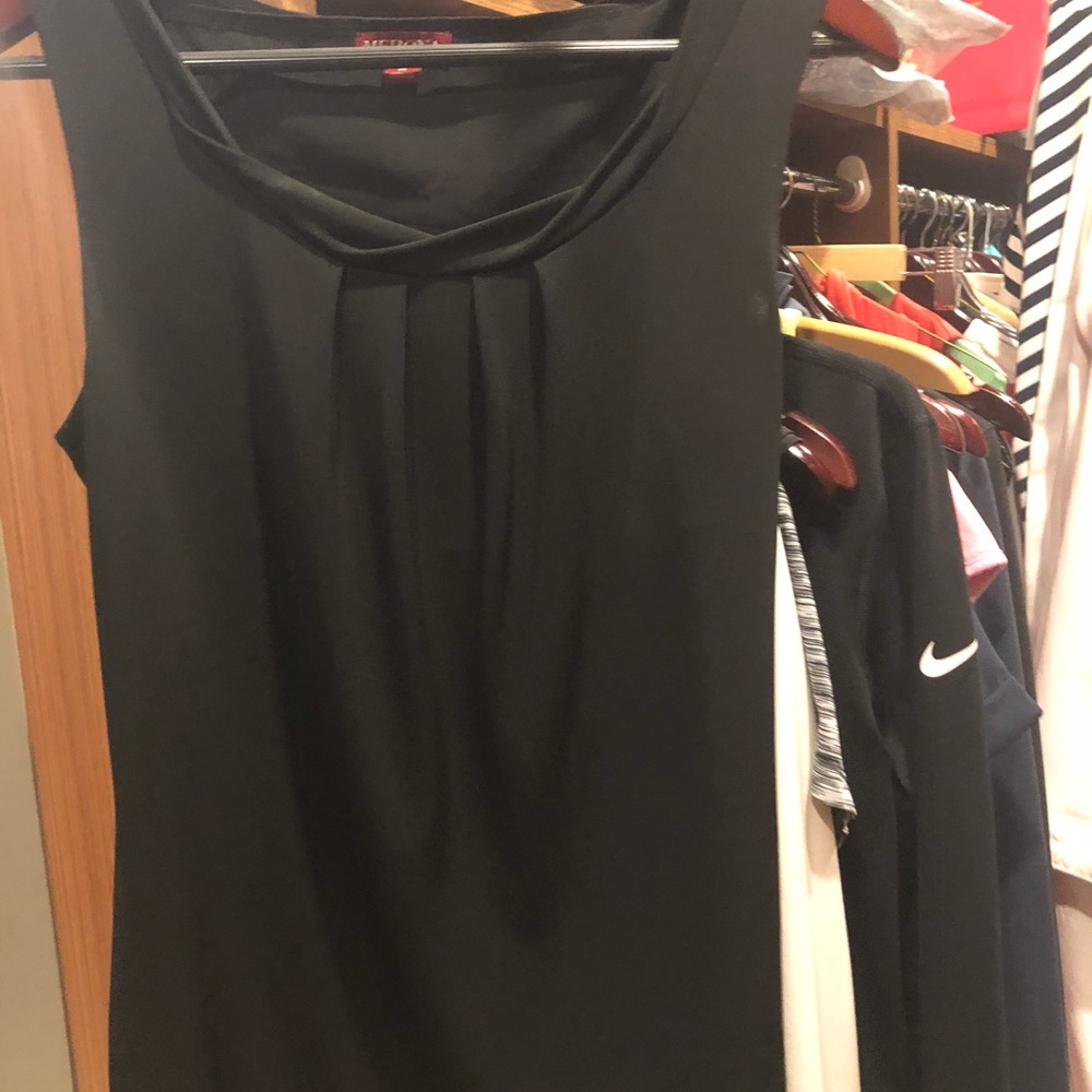 Black tank top